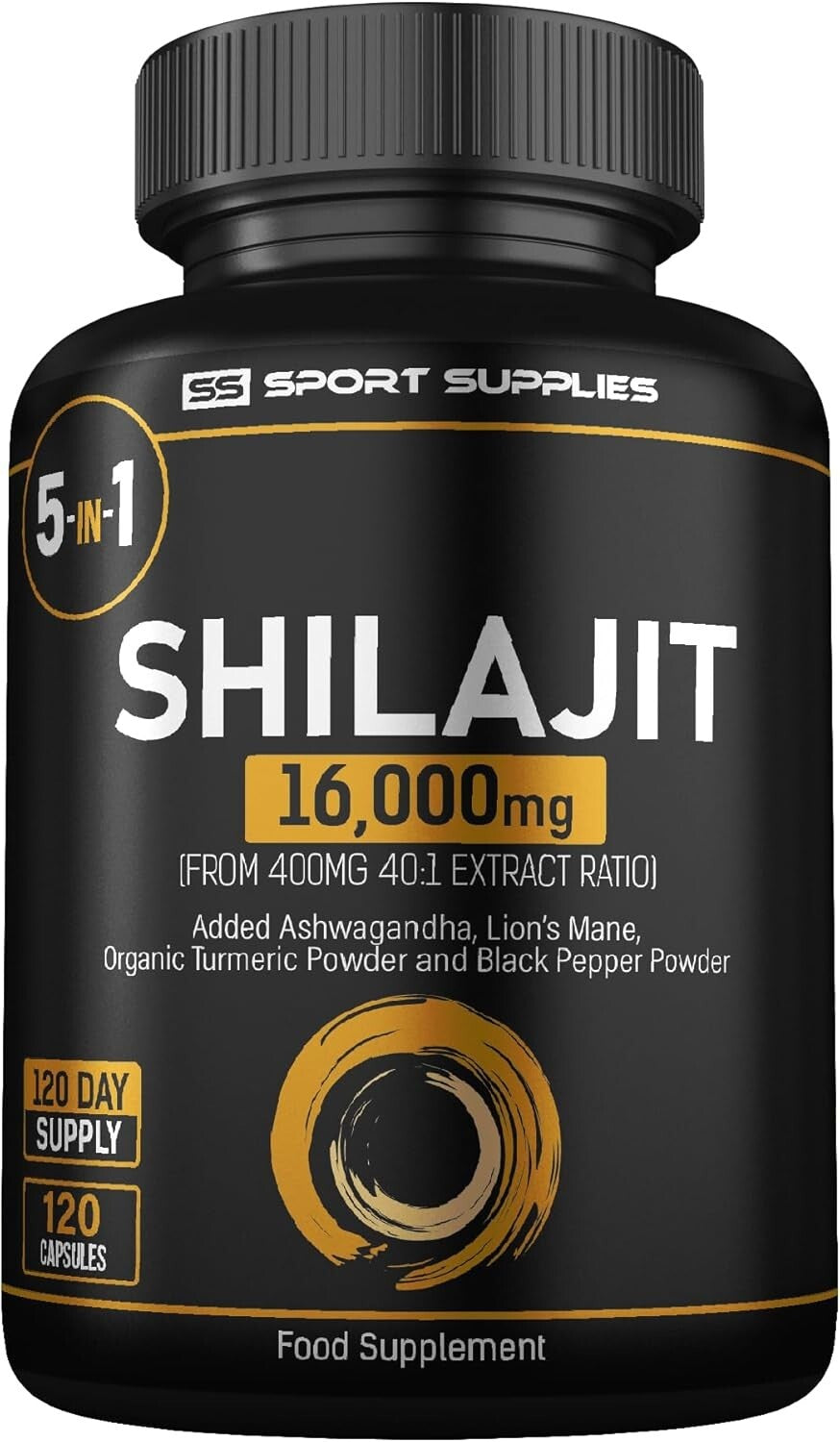 100% Pure Himalayan Shilajit 16000Mg Extremely Potent, Performance, Good Results