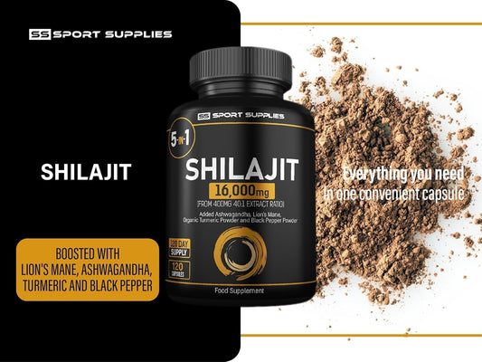 100% Pure Himalayan Shilajit 16000Mg Extremely Potent, Performance, Good Results