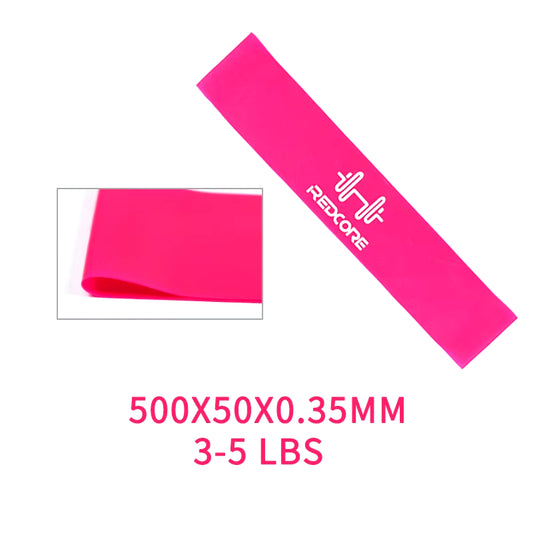 Mini Loop Resistance Bands Natural Latex Workout Band Loops Stretch Exercise Bands for Women Men Strength Training Therapy Home