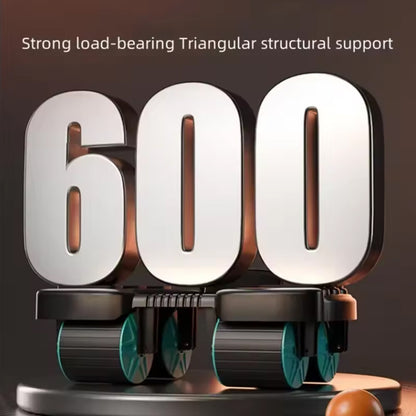Healthy Belly Wheel with 6 Elbow Support Ab Roller Wheel Abdominal Fitness Wheel