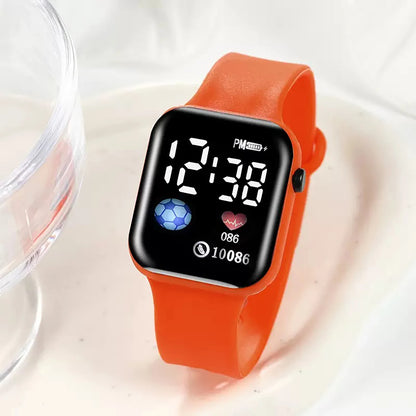 2025New Sport Watch Men Women LED Screen Multi-Country Display Heart Rate Health Watch IP 67 Waterproof Outdoor Fitness Watch
