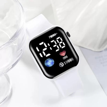 2025New Sport Watch Men Women LED Screen Multi-Country Display Heart Rate Health Watch IP 67 Waterproof Outdoor Fitness Watch