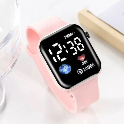 2025New Sport Watch Men Women LED Screen Multi-Country Display Heart Rate Health Watch IP 67 Waterproof Outdoor Fitness Watch