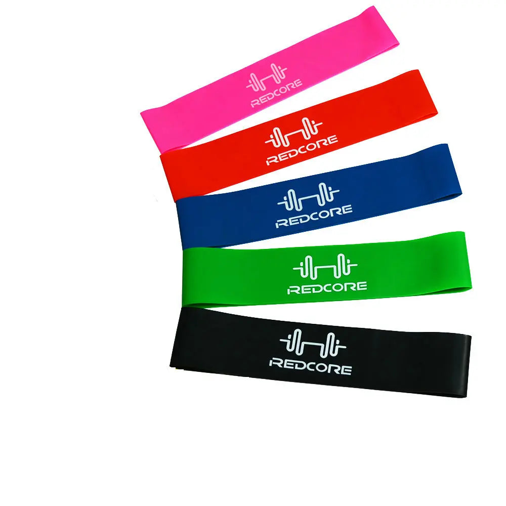 Mini Loop Resistance Bands Natural Latex Workout Band Loops Stretch Exercise Bands for Women Men Strength Training Therapy Home